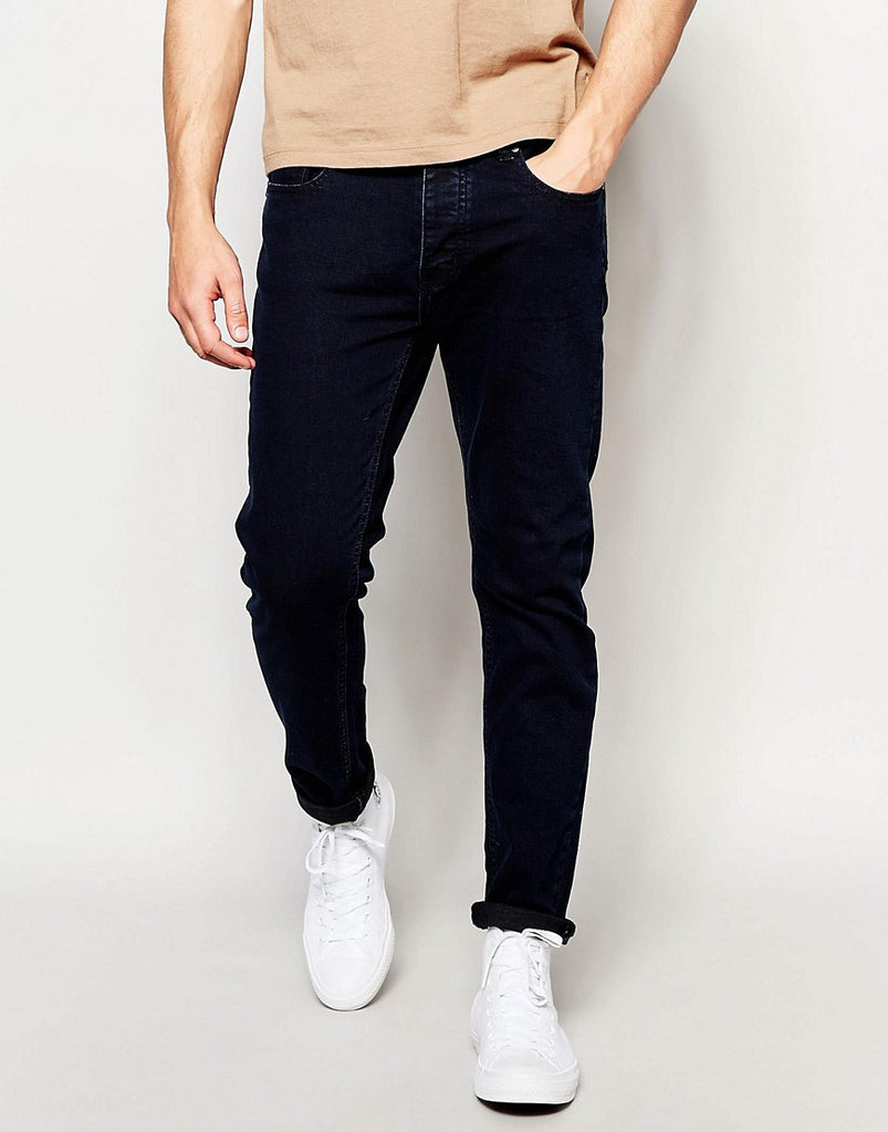 Threadbare Riley Skinny Jeans in Indigo Wash