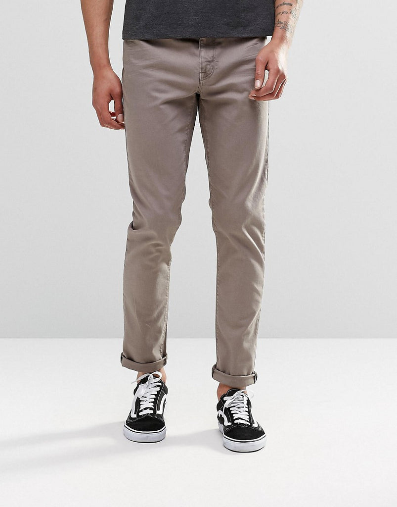 ASOS Skinny Jeans In Gray