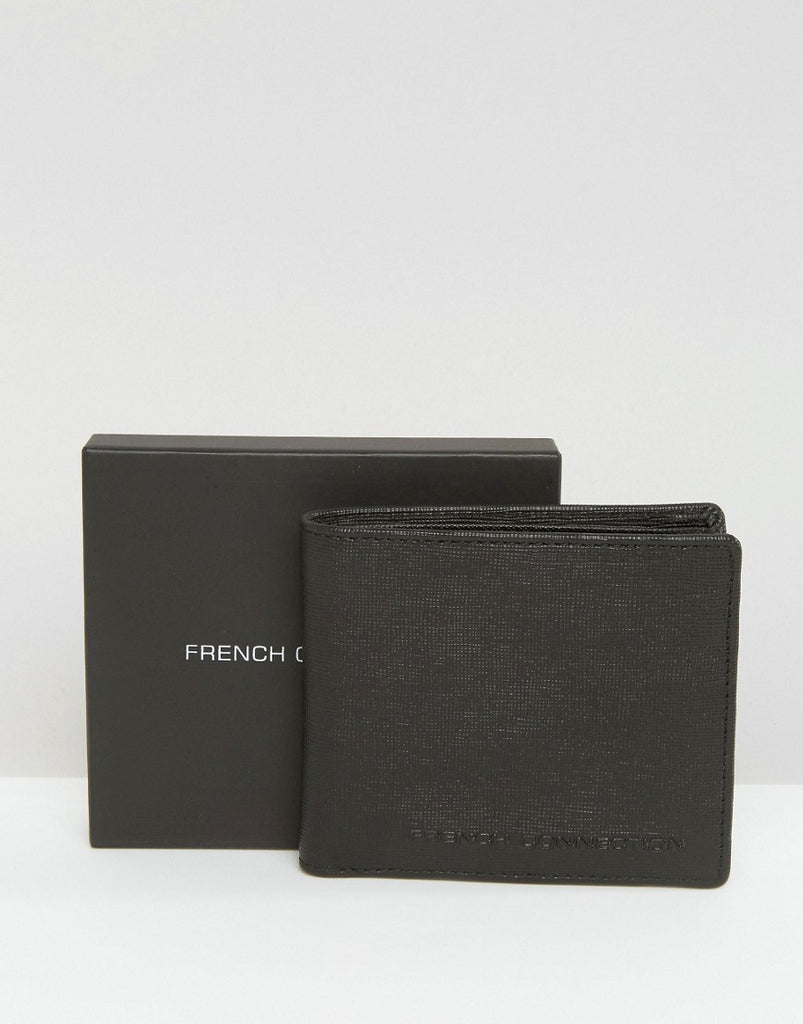 French Connection Wallet In Saffiano Leather