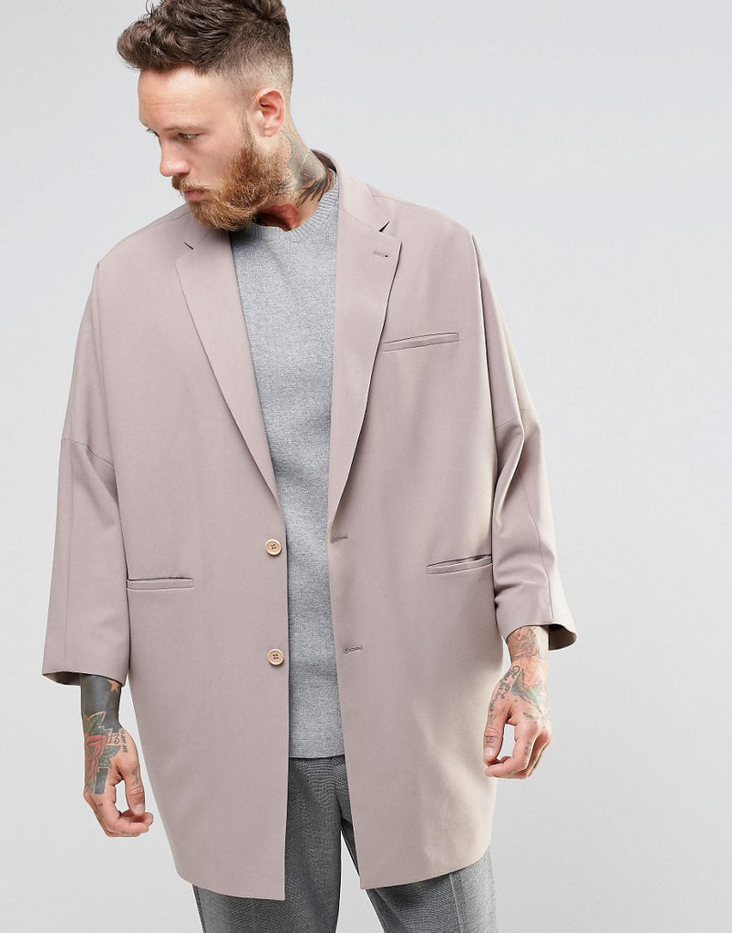 ASOS Oversized Blazer In Pink