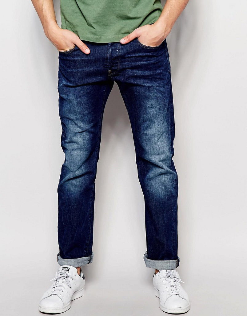 G-Star Revend Slim Fit Jeans in Medium Aged