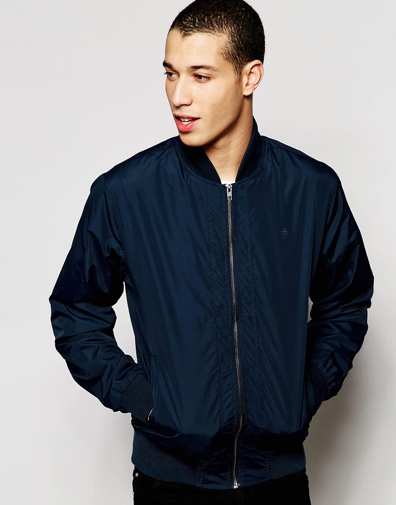 French Connection Lightweight Nylon Bomber Jacket
