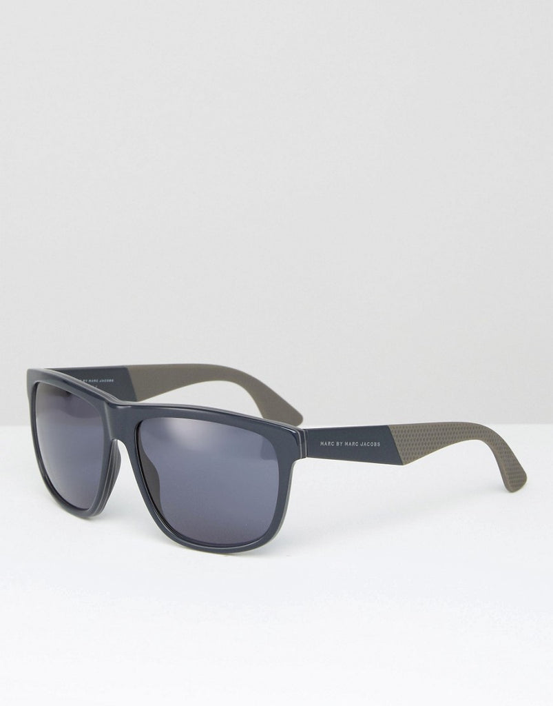 Marc By Marc Jacobs Square Sunglasses In Black