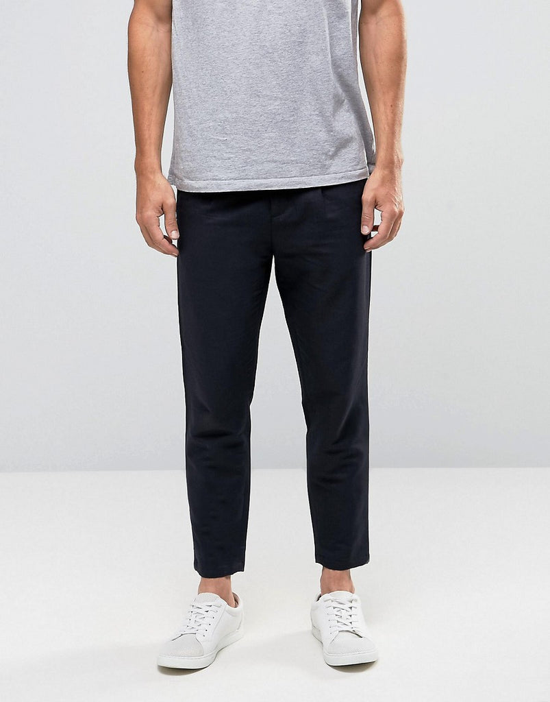 Minimum Ragner Carrot Fit Pant in Linen Mix
