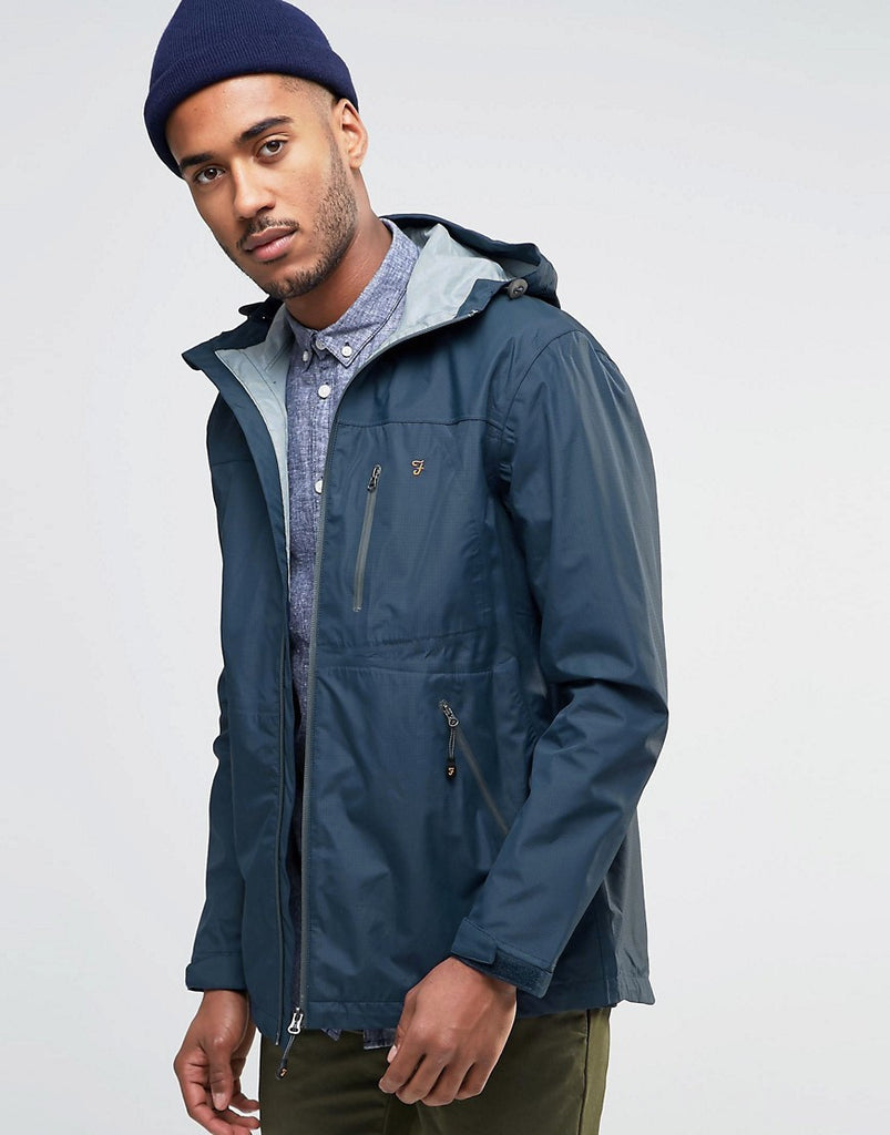 Farah Tansley Zip Thru Hooded Jacket