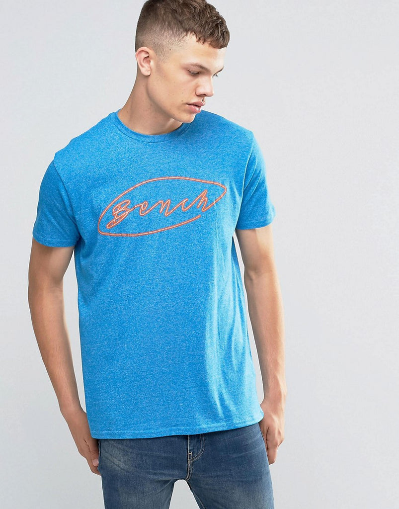 Bench Chest Logo T-Shirt in Blue