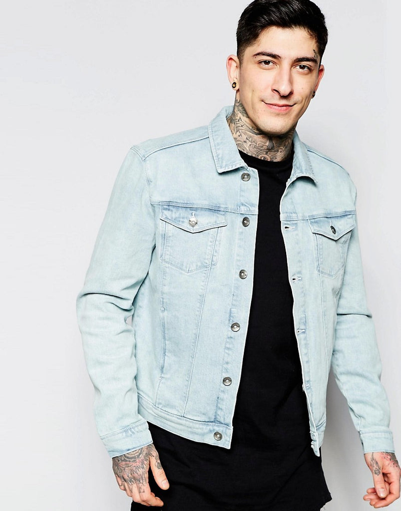 Minimum Bleached Denim Jacket