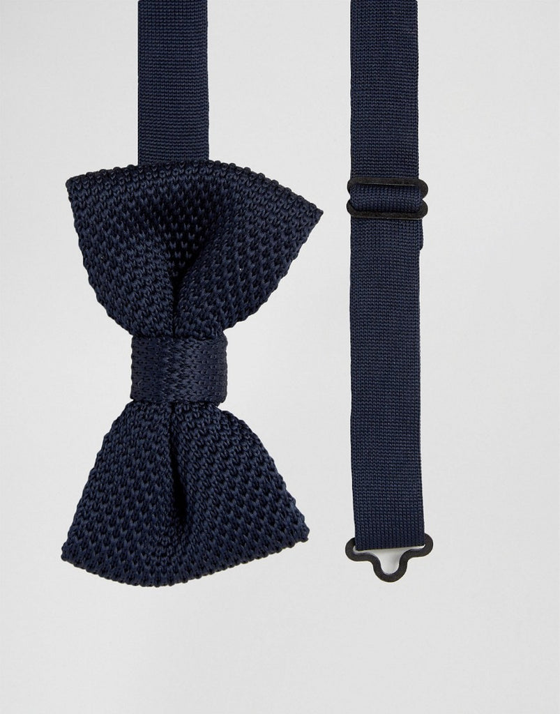 French Connection Knitted Bow Tie