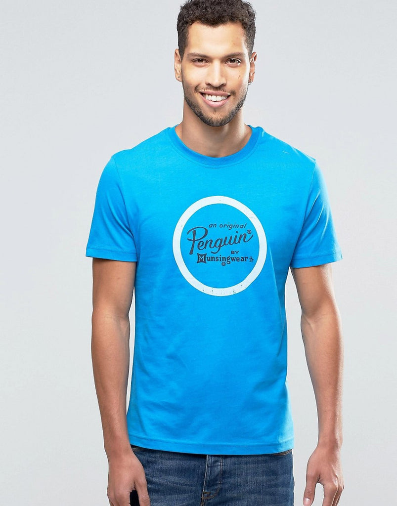 Original Penguin Circle Combo Logo T-Shirt