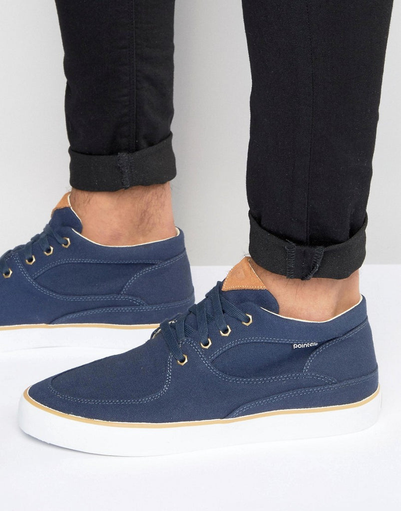 Pointer Mathieson Mid Sneakers In Canvas