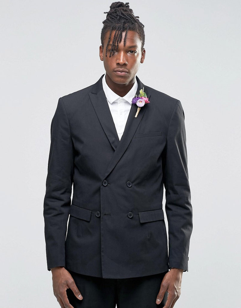 Selected Wedding Cotton Linen Suit Jacket