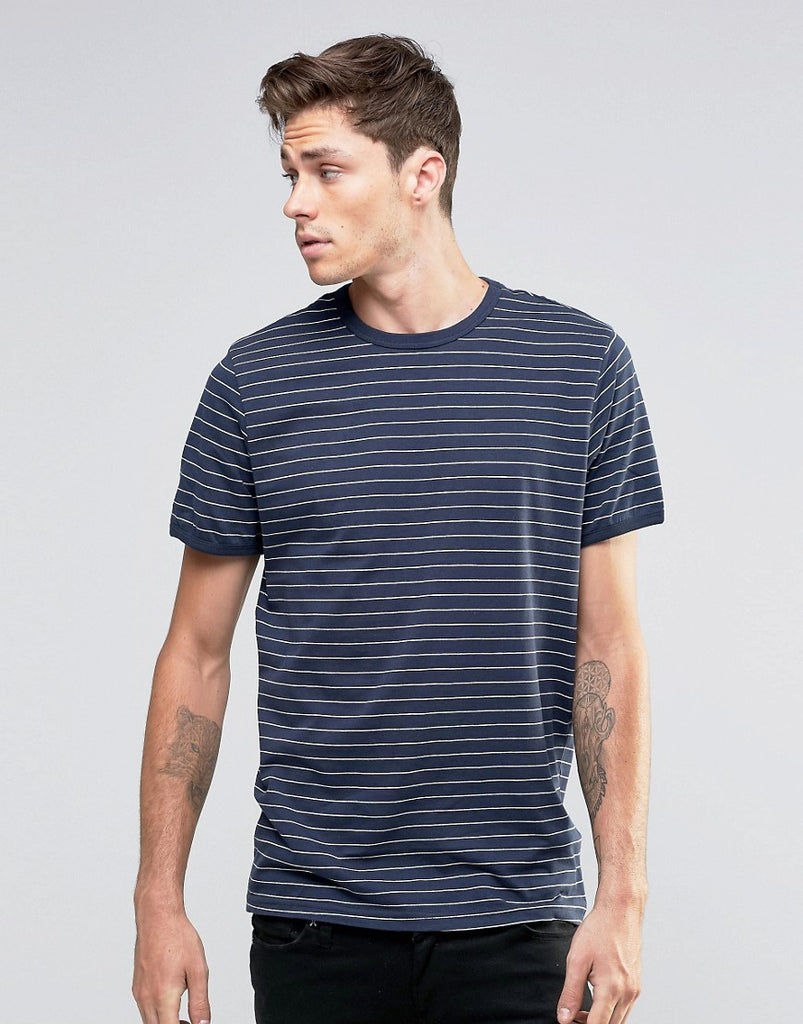 Brave Soul Stripe T-Shirt