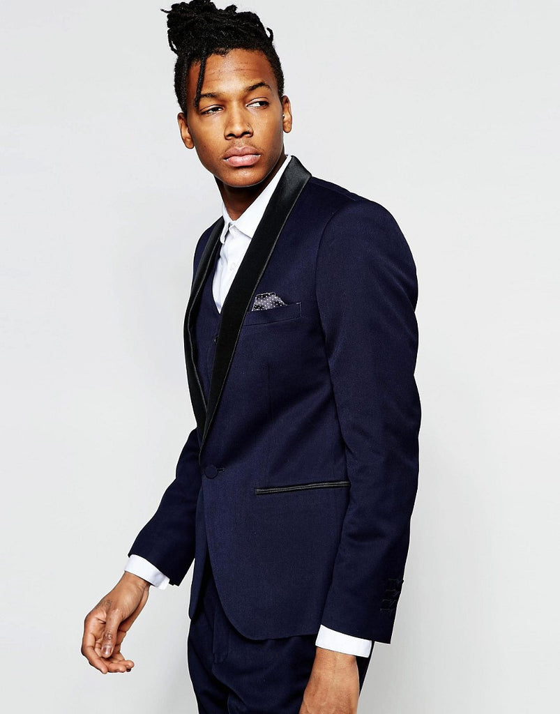 French Connection Slim Fit Tuxedo Suit Jacket