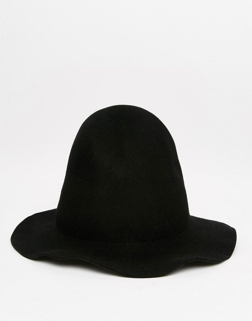 ASOS Pointed Crown Unstructured Felt Hat