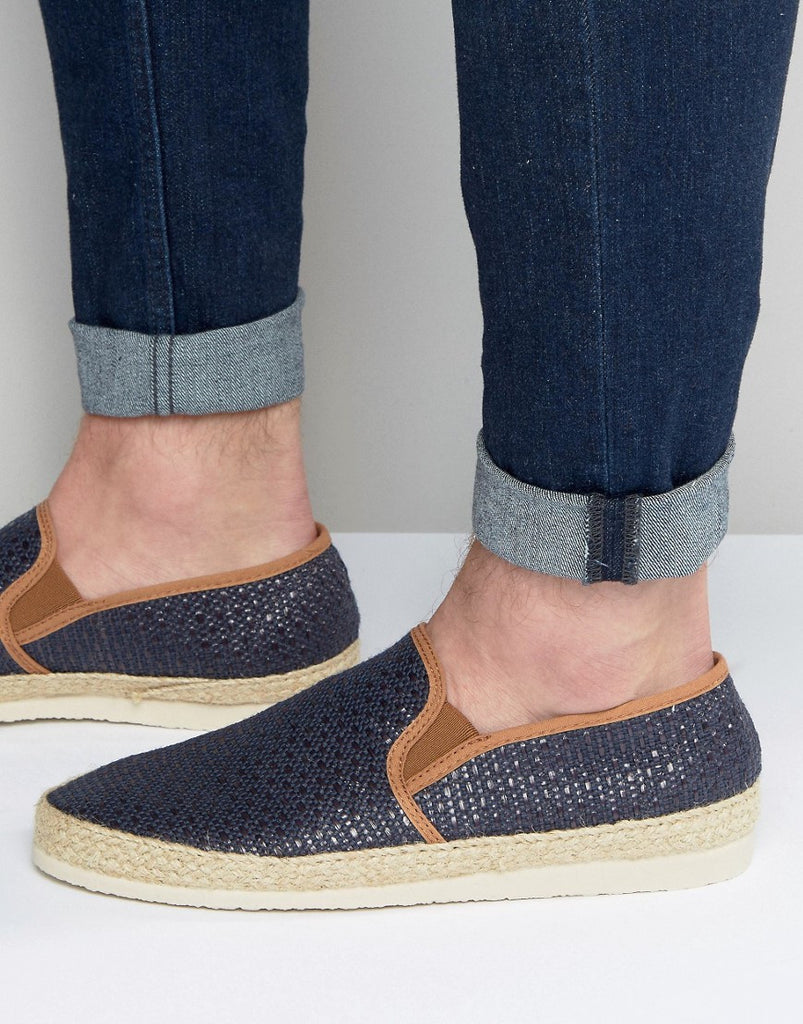 Aldo Elad Slip On Espadrilles In Navy