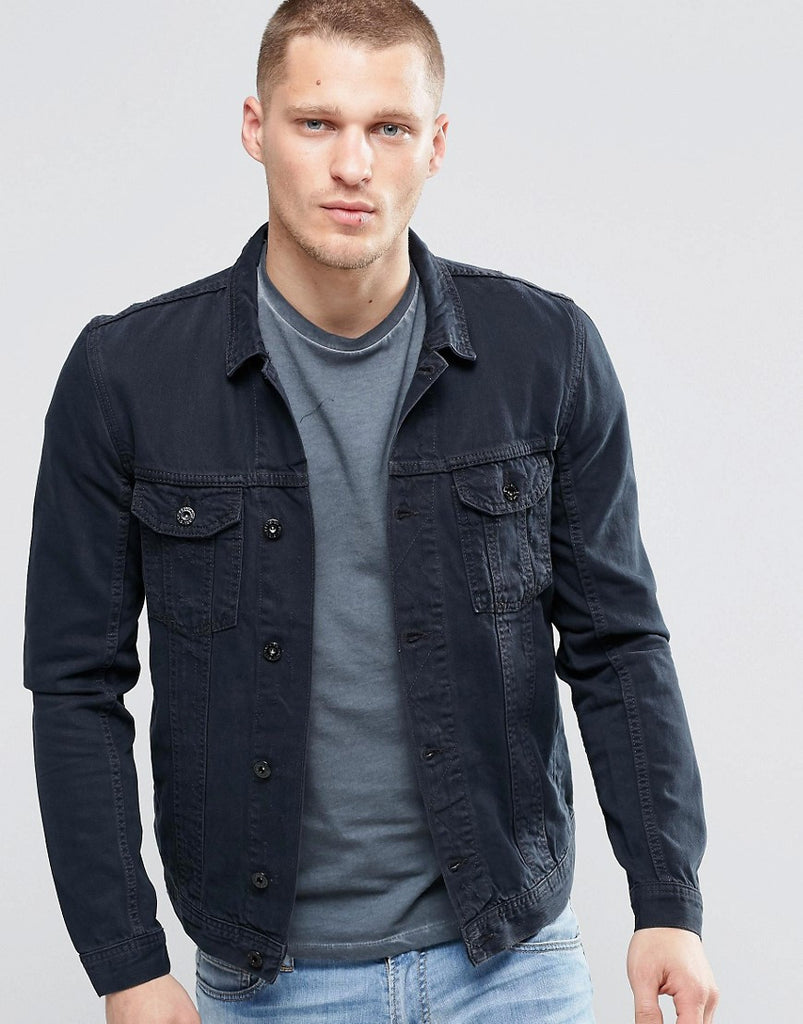 Religion Black Denim Jacket