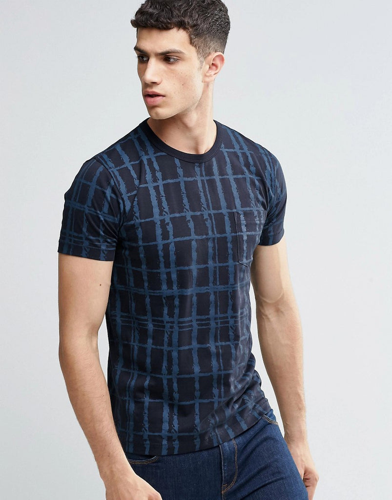 French Connection Check T-Shirt