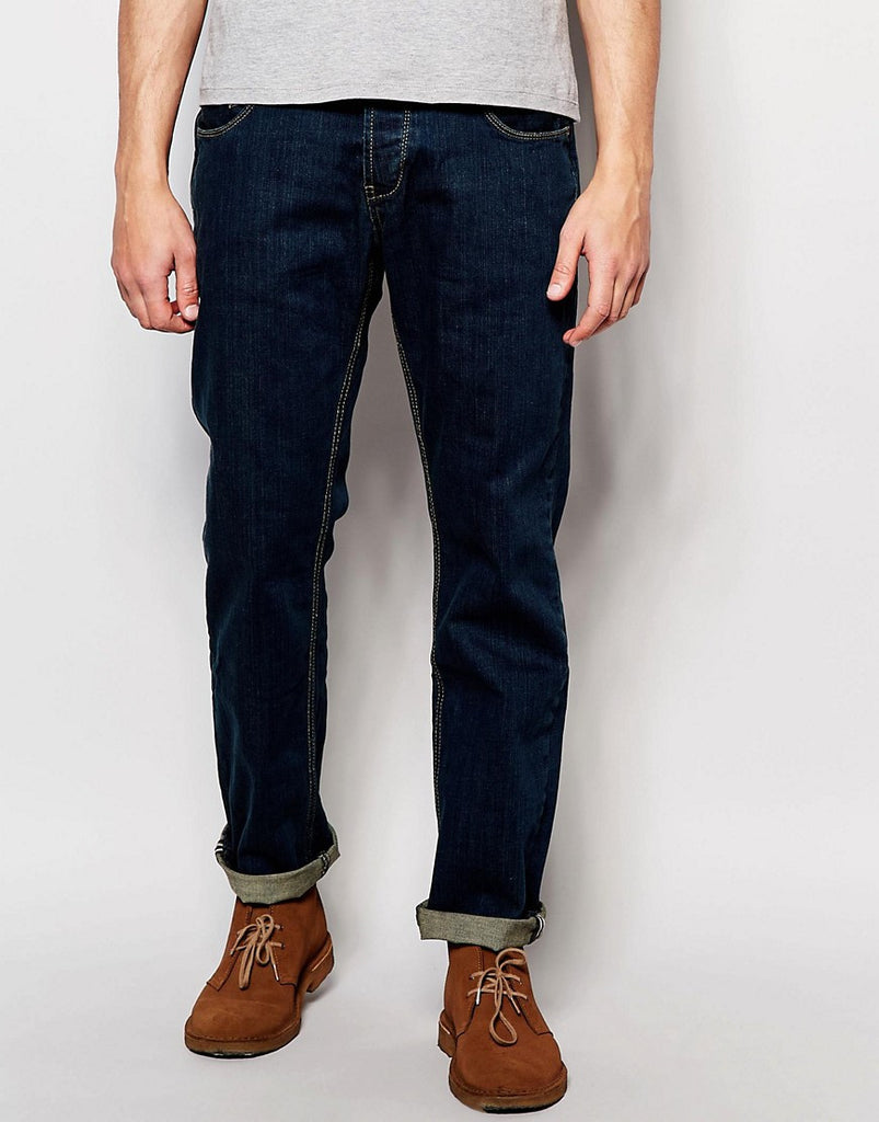 Dickens and Browne Slim Fit Button Fly Jean
