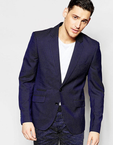 Antony Morato Pin Dot Blazer in Slim Fit