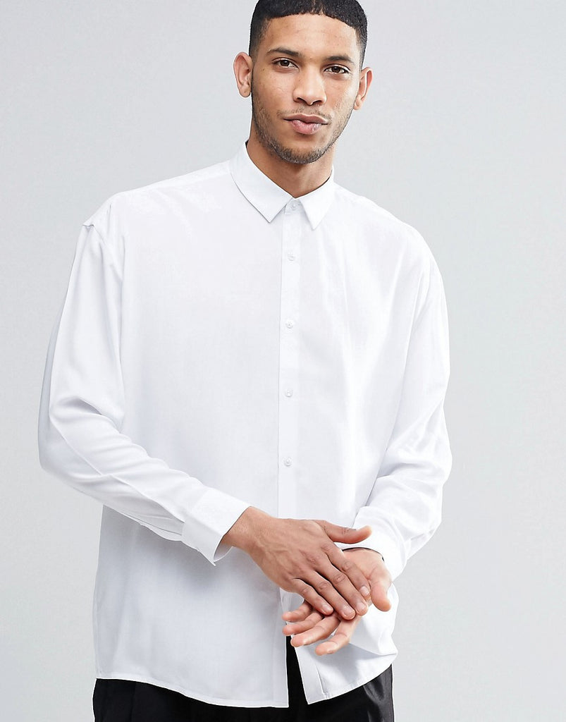ASOS Oversized Shirt In White