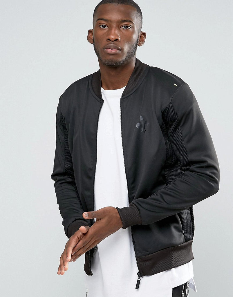 Criminal Damage Podium Zip Thru Bomber Jacket