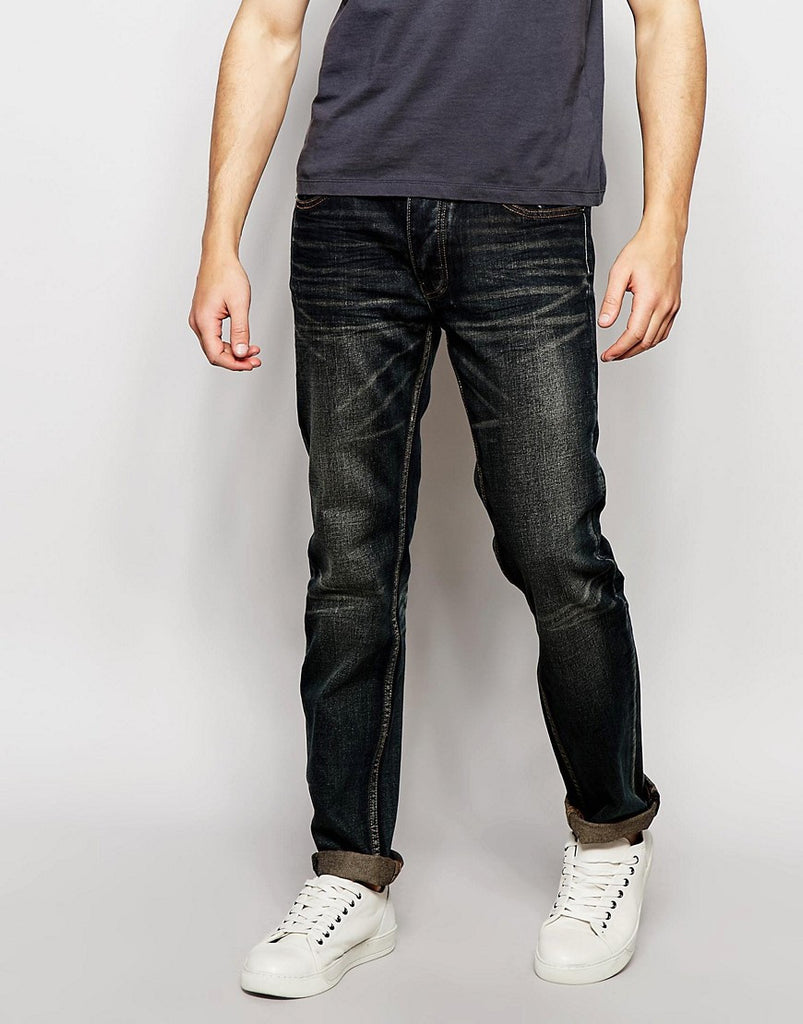 Bellfield Washed Indigo Slim Fit Jean