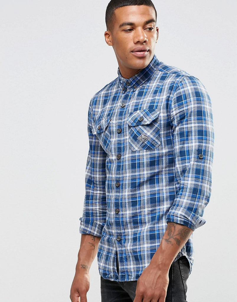 Superdry Long Sleeve Check Shirt