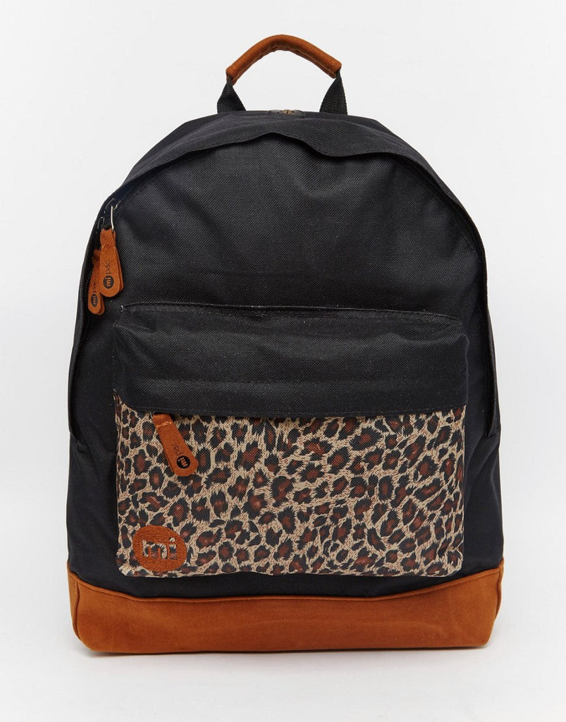 Mi-Pac Leopard Black and Leopard Backpack