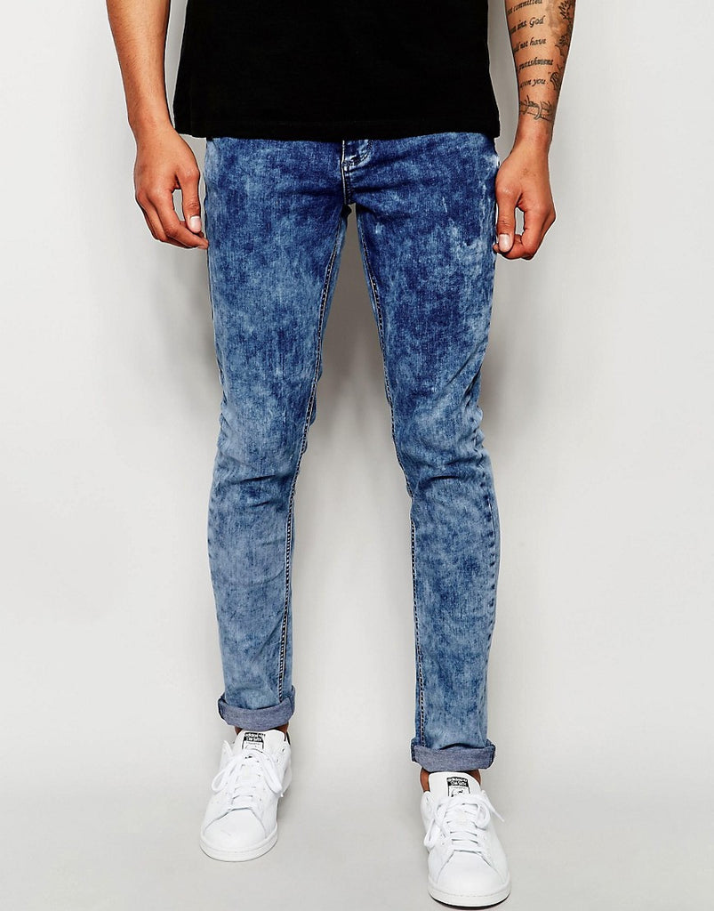 Systvm Skinny Jean Stone Washed