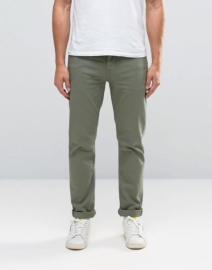 ASOS Stretch Slim Jeans In Light Green