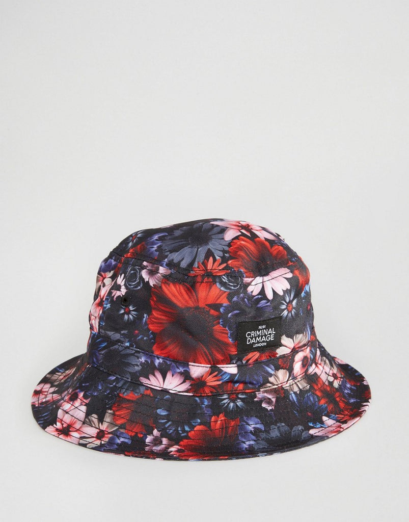 Criminal Damage Bucket Hat Friso Print