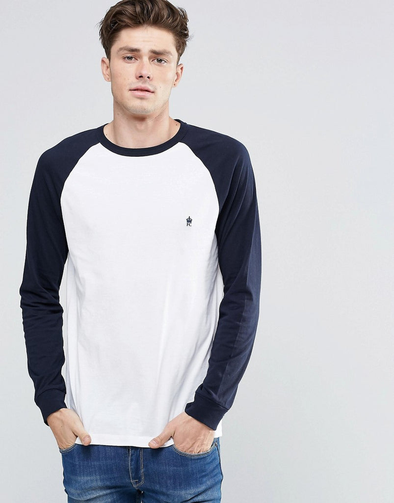 French Connection Long Sleeve Raglan Top