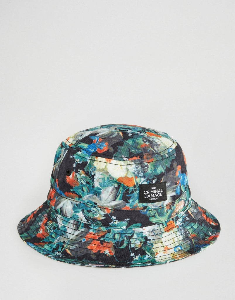 Criminal Damage Pinted Bucket Hat