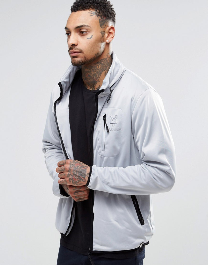 Your Own Jacket Zip Through Taping Detail