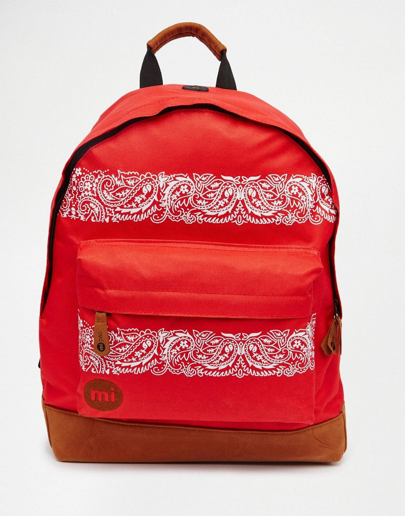 Mi-Pac Bandana Bright Red Backpack