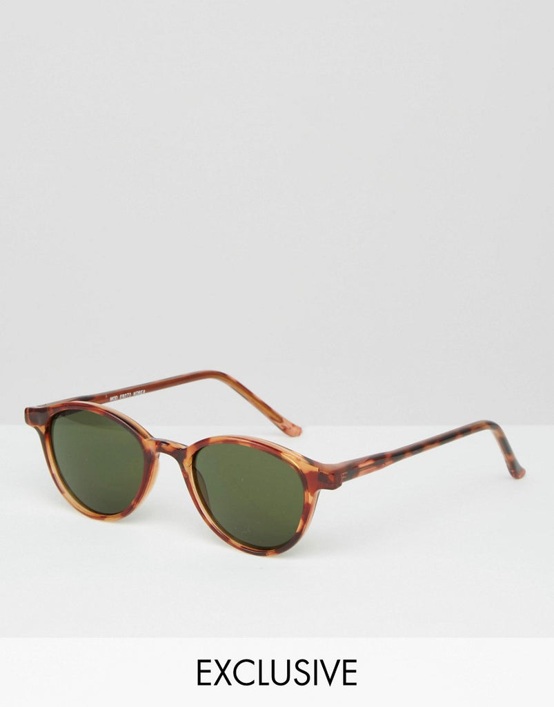 Reclaimed Vintage Round Sunglasses