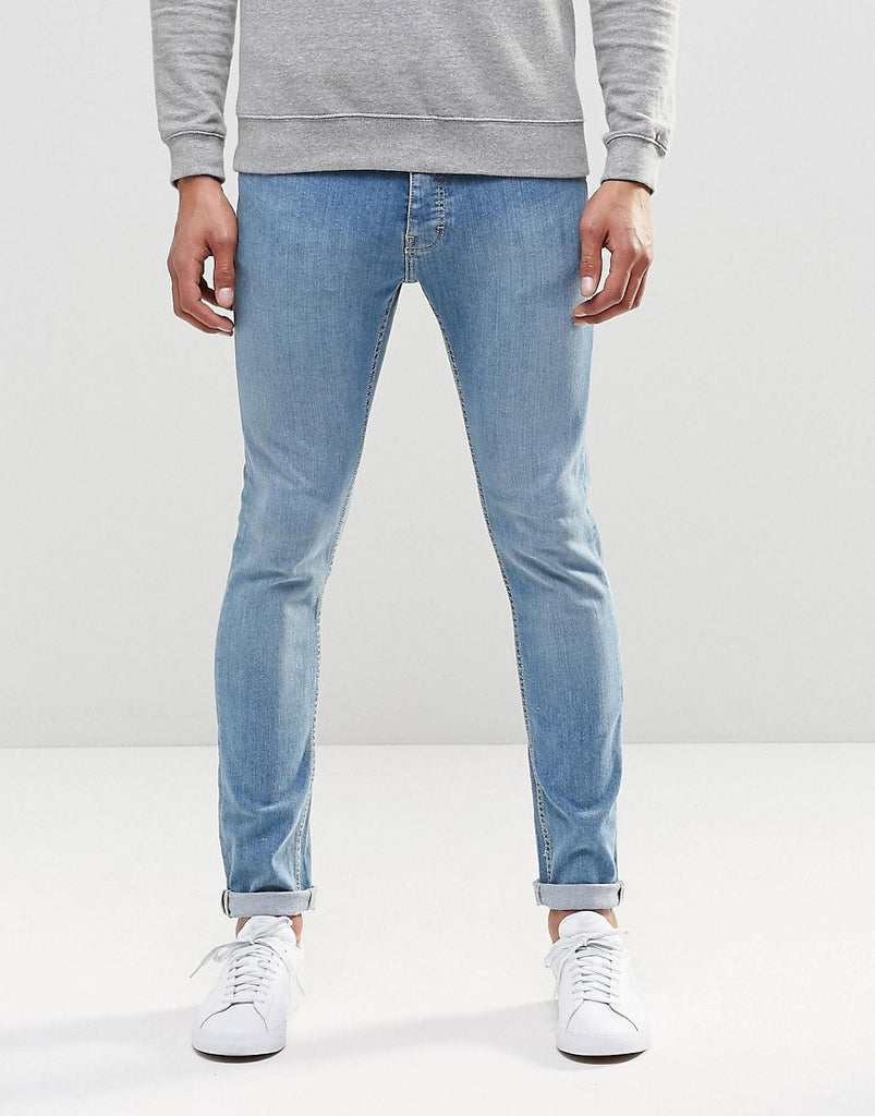LDN DNM Spray On Jean Light Wash