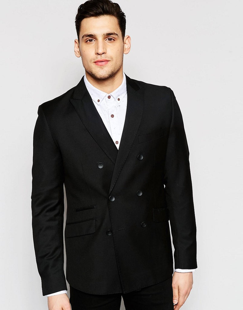 Antony Morato Double Breasted Blazer in Slim Fit