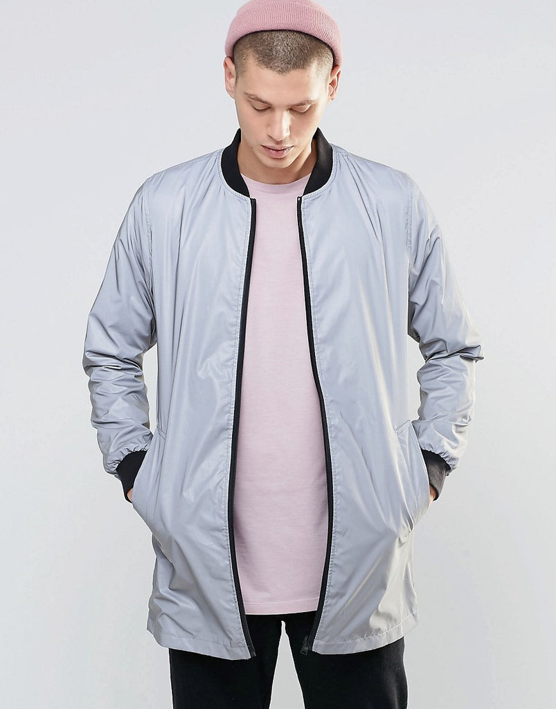 N1SQ Reflective Reversable Bomber