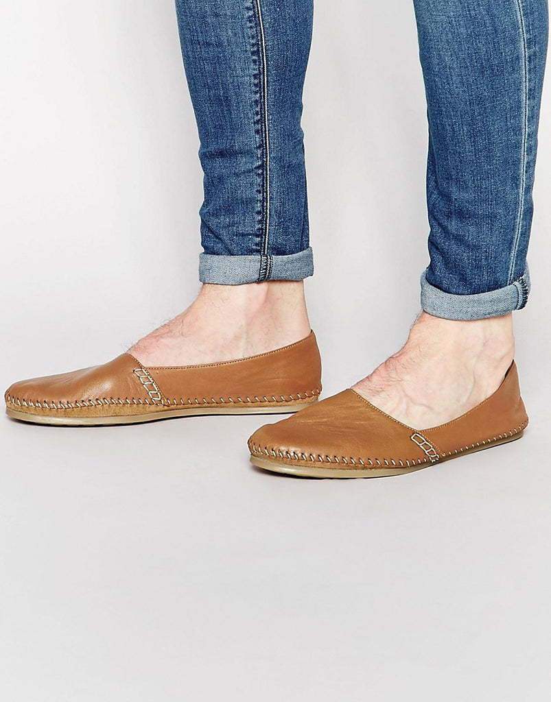 Frank Wright Leather Espadrilles