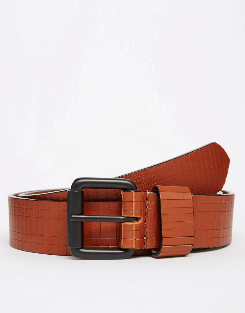 ASOS Hand Carved Leather Belt