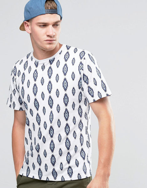Another Influence Diamond Pattern T-Shirt