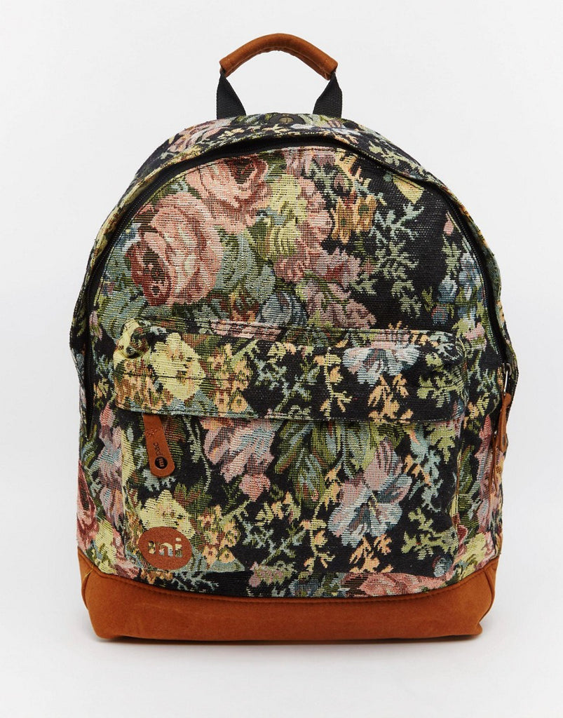 Mi-Pac Rose Black Backpack