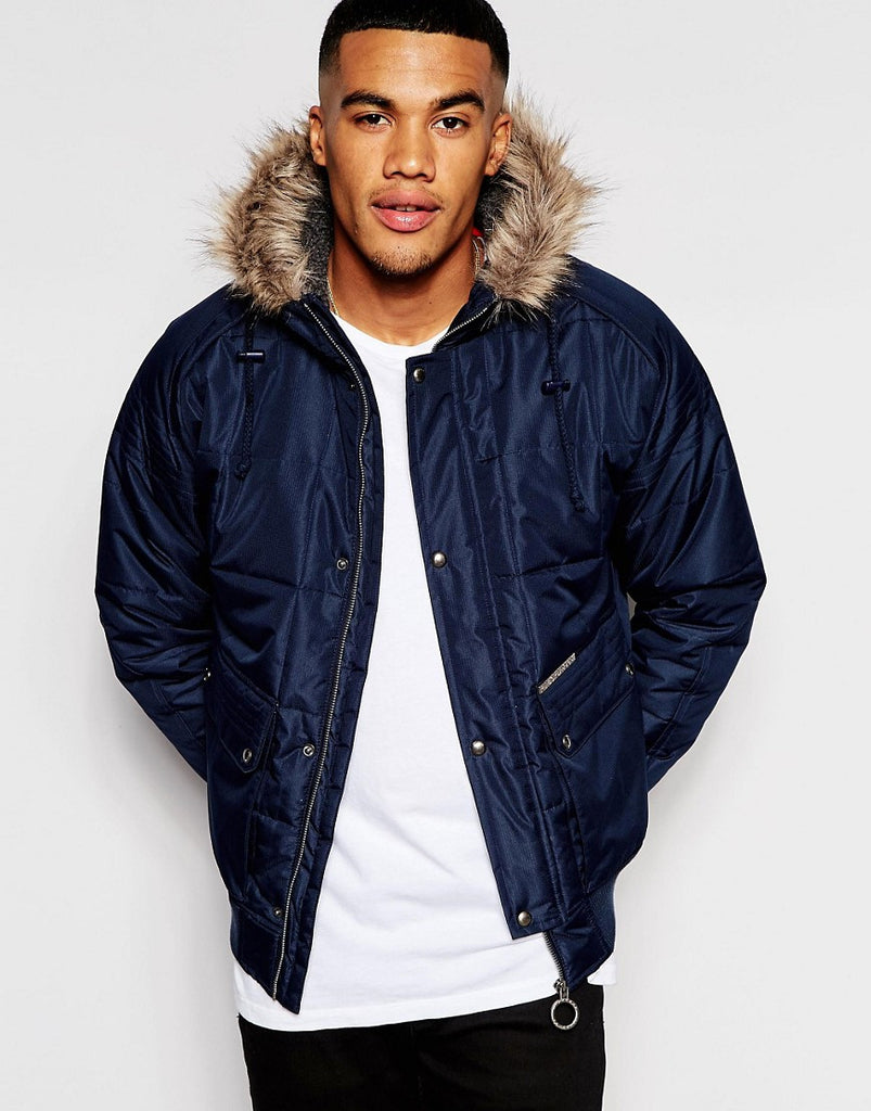 Ringspun Cropped Max Jacket with Hood