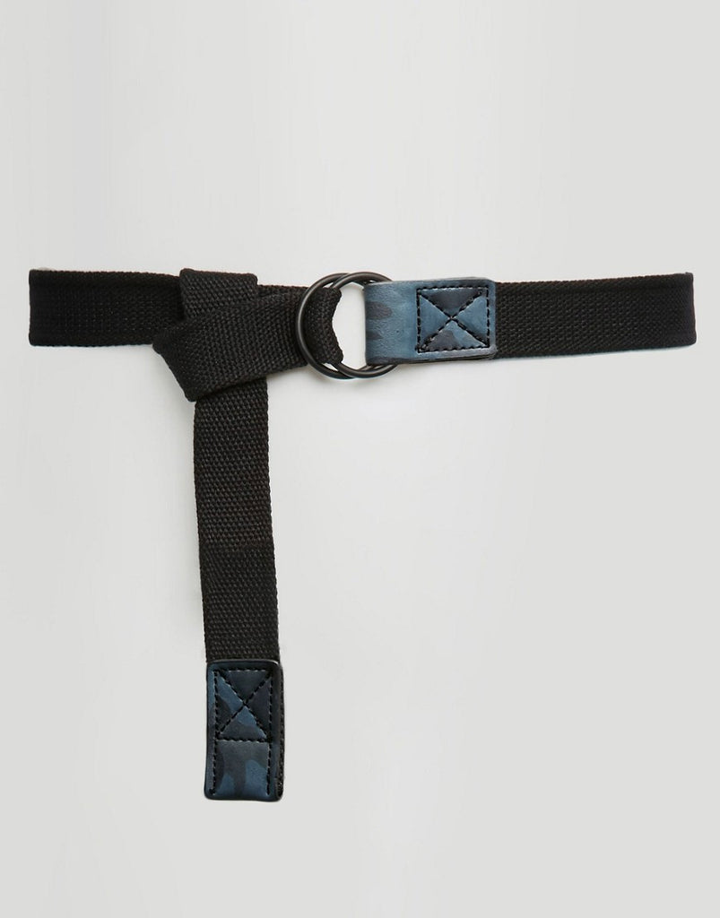 ASOS Long Ended Belt With Camo Trims