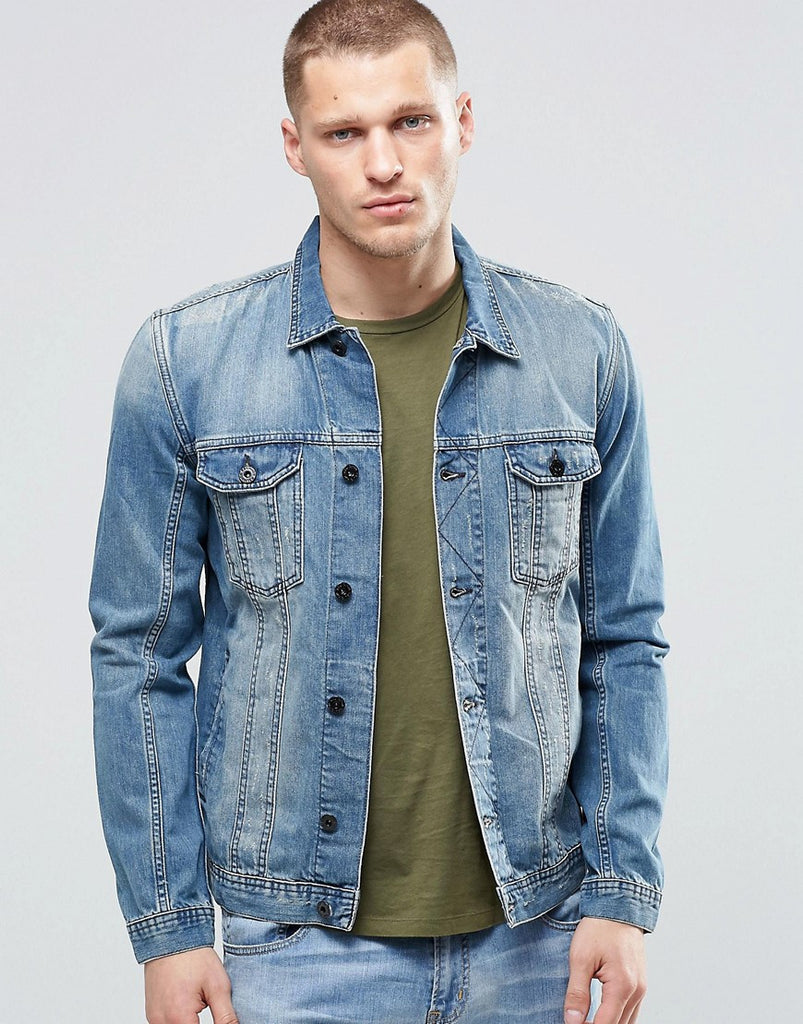 Religion Nolita Washed Denim Jacket
