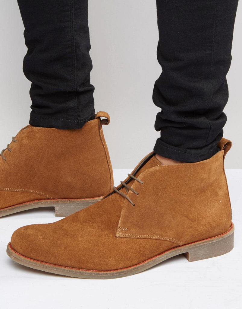Lambretta Desert Boot Tan Suede