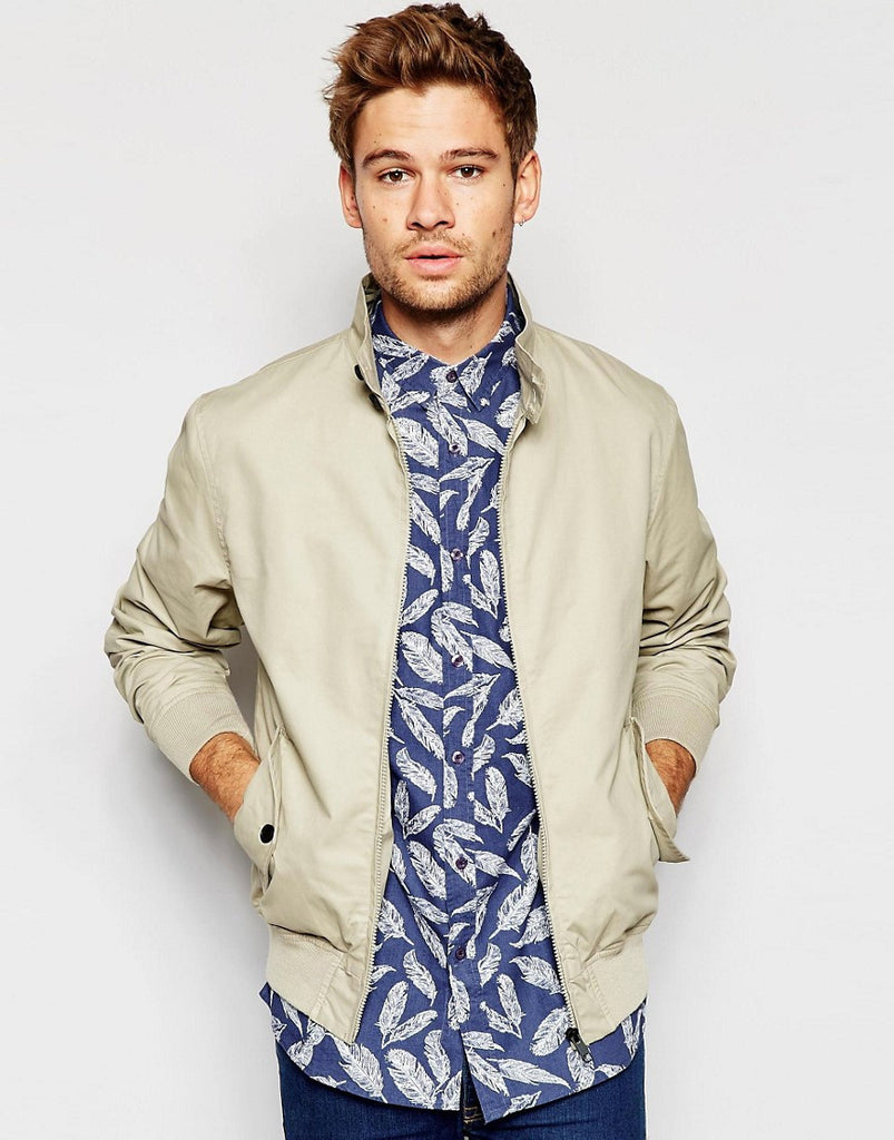 Brave Soul Cotton Harrington Jacket