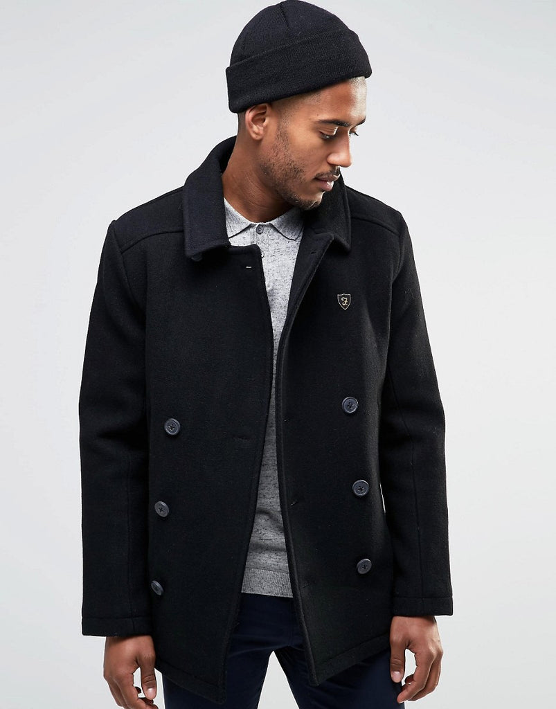 Farah Wool Peacoat