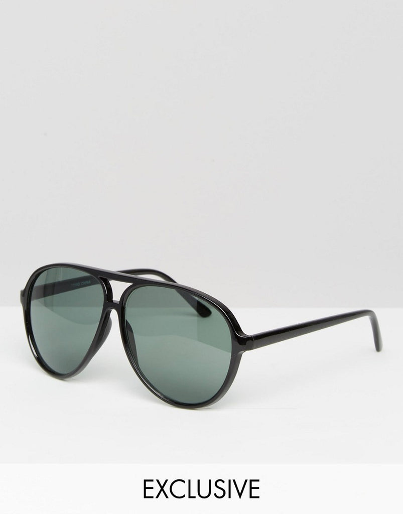 Reclaimed Vintage Aviator Sunglasses